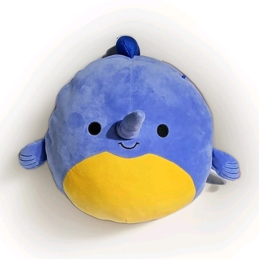 Swish the Swordfish KellyToy 14" Squishmallows Plush Animal Sea Life #03